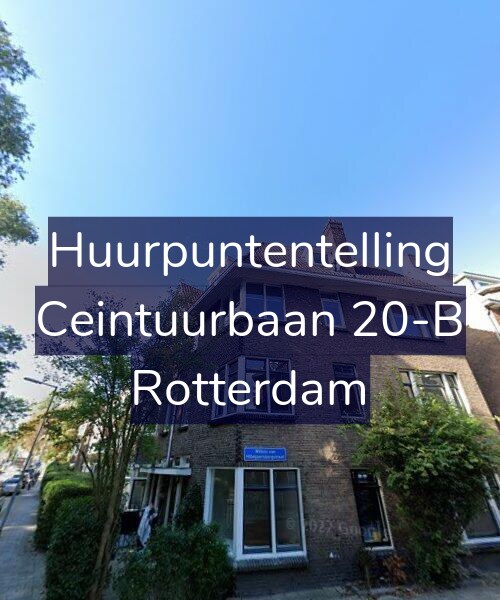 Foto gevel Huurpuntentelling voor Ceintuurbaan 20-B, Rotterdam