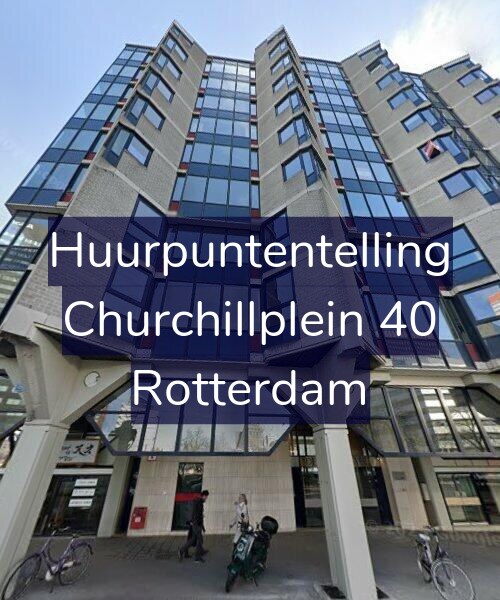 Foto gevel Huurpuntentelling voor Churchillplein 40, Rotterdam