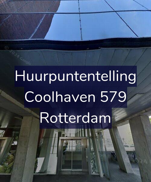 Foto gevel Huurpuntentelling voor Coolhaven 579, Rotterdam