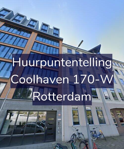 Foto gevel Huurpuntentelling voor Coolhaven 170-W, Rotterdam