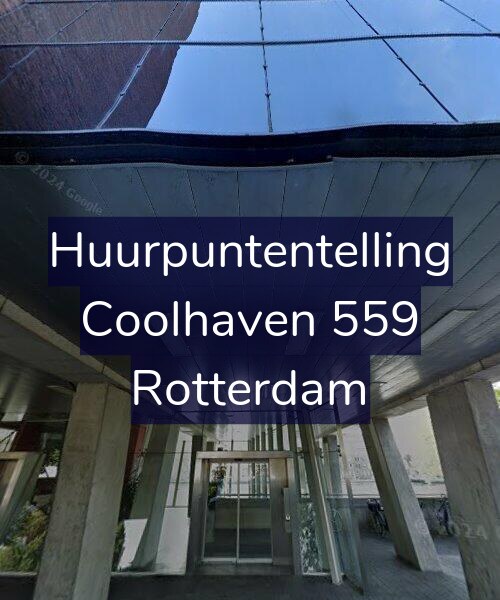 Foto gevel Huurpuntentelling voor Coolhaven 559, Rotterdam