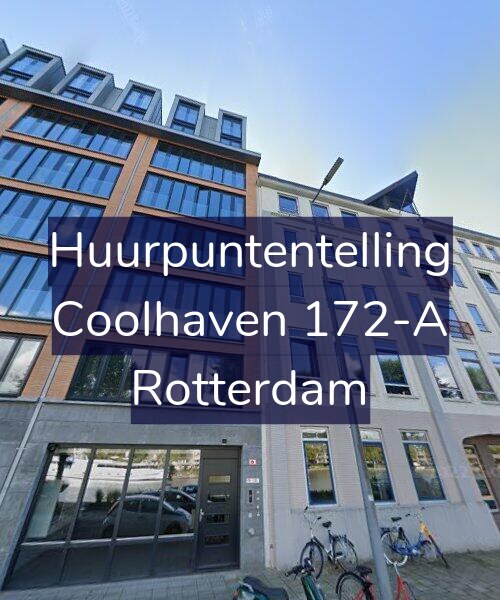 Foto gevel Huurpuntentelling voor Coolhaven 172-A, Rotterdam