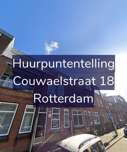 Foto gevel Huurpuntentelling voor Couwaelstraat 18, Rotterdam