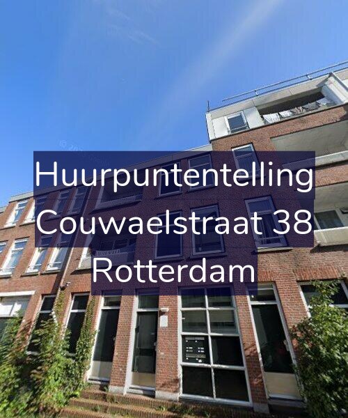 Foto gevel Huurpuntentelling voor Couwaelstraat 38, Rotterdam