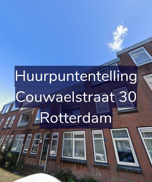 Foto gevel Huurpuntentelling voor Couwaelstraat 30, Rotterdam