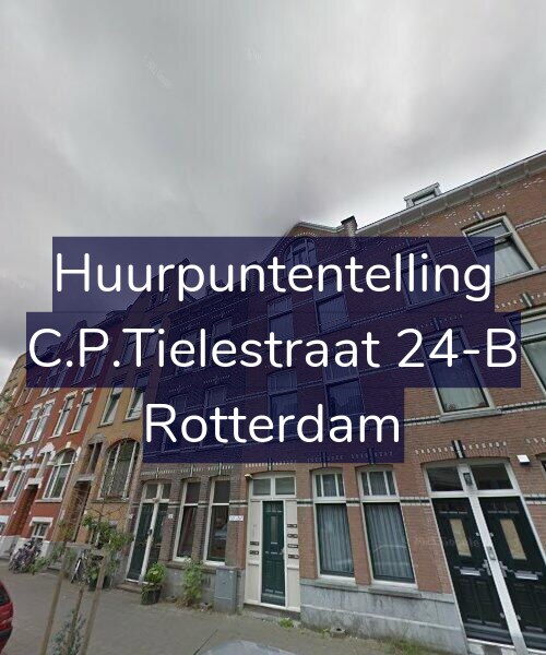 Foto gevel Huurpuntentelling voor C.P.Tielestraat 24-B, Rotterdam