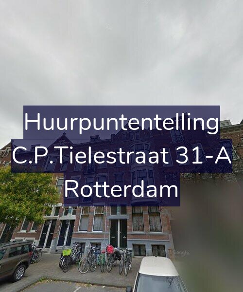 Foto gevel Huurpuntentelling voor C.P.Tielestraat 31-A, Rotterdam