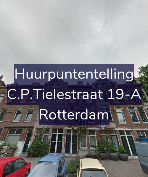 Foto gevel Huurpuntentelling voor C.P.Tielestraat 19-A, Rotterdam