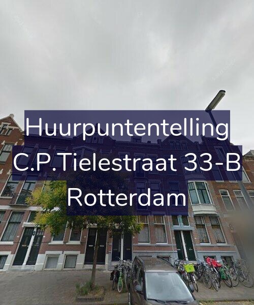Foto gevel Huurpuntentelling voor C.P.Tielestraat 33-B, Rotterdam