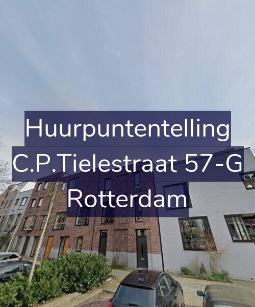 Foto gevel Huurpuntentelling voor C.P.Tielestraat 57-G, Rotterdam
