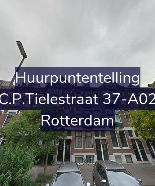 Foto gevel Huurpuntentelling voor C.P.Tielestraat 37-A02, Rotterdam