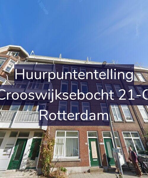 Foto gevel Huurpuntentelling voor Crooswijksebocht 21-C, Rotterdam