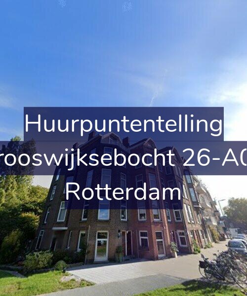 Foto gevel Huurpuntentelling voor Crooswijksebocht 26-A02, Rotterdam