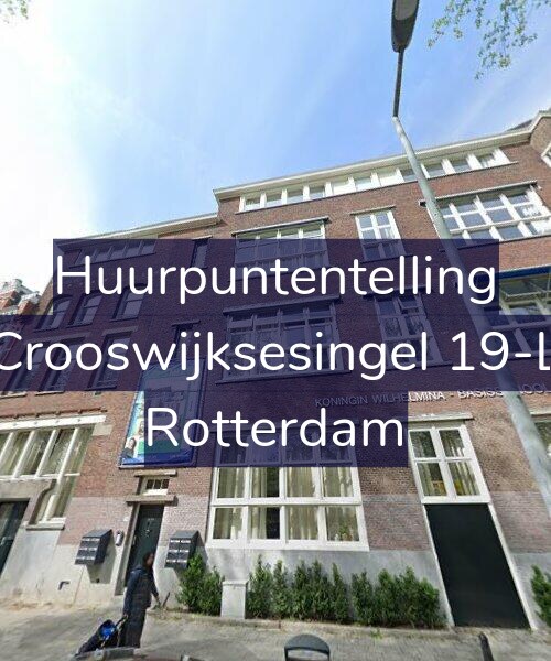 Foto gevel Huurpuntentelling voor Crooswijksesingel 19-L, Rotterdam