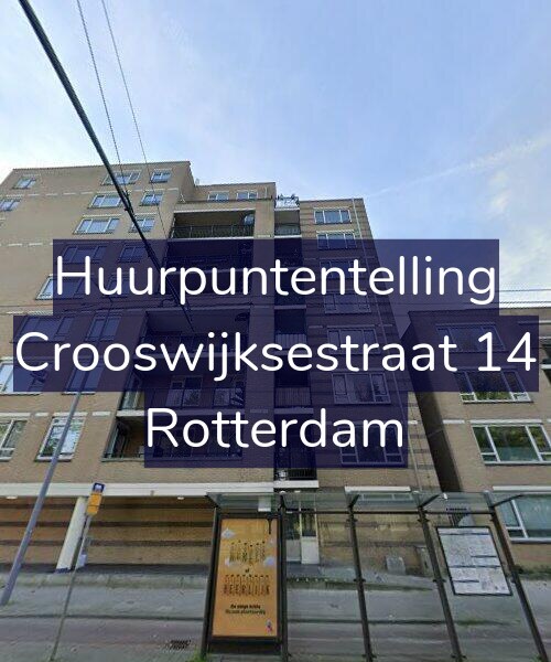 Foto gevel Huurpuntentelling voor Crooswijksestraat 14, Rotterdam