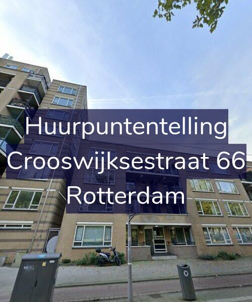 Foto gevel Huurpuntentelling voor Crooswijksestraat 66, Rotterdam