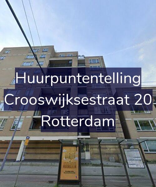 Foto gevel Huurpuntentelling voor Crooswijksestraat 20, Rotterdam