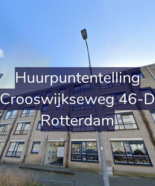 Foto gevel Huurpuntentelling voor Crooswijkseweg 46-D, Rotterdam