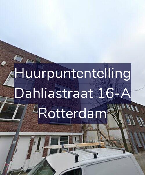 Foto gevel Huurpuntentelling voor Dahliastraat 16-A, Rotterdam