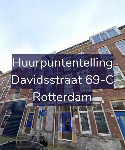Foto gevel Huurpuntentelling voor Davidsstraat 69-C, Rotterdam