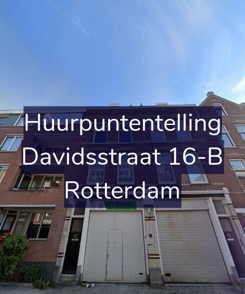 Foto gevel Huurpuntentelling voor Davidsstraat 16-B, Rotterdam