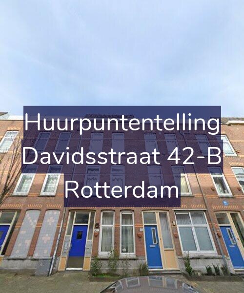Foto gevel Huurpuntentelling voor Davidsstraat 42-B, Rotterdam