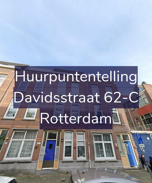 Foto gevel Huurpuntentelling voor Davidsstraat 62-C, Rotterdam