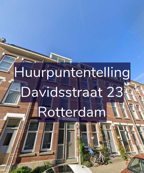 Foto gevel Huurpuntentelling voor Davidsstraat 23, Rotterdam