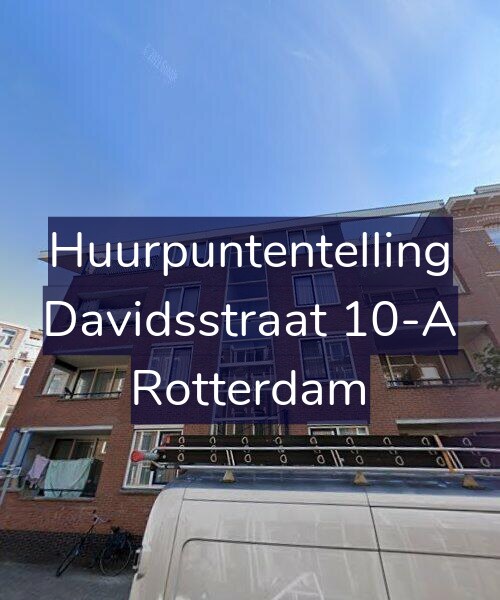 Foto gevel Huurpuntentelling voor Davidsstraat 10-A, Rotterdam