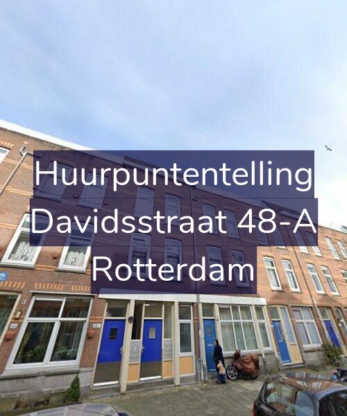 Foto gevel Huurpuntentelling voor Davidsstraat 48-A, Rotterdam
