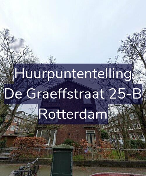 Foto gevel Huurpuntentelling voor De Graeffstraat 25-B, Rotterdam