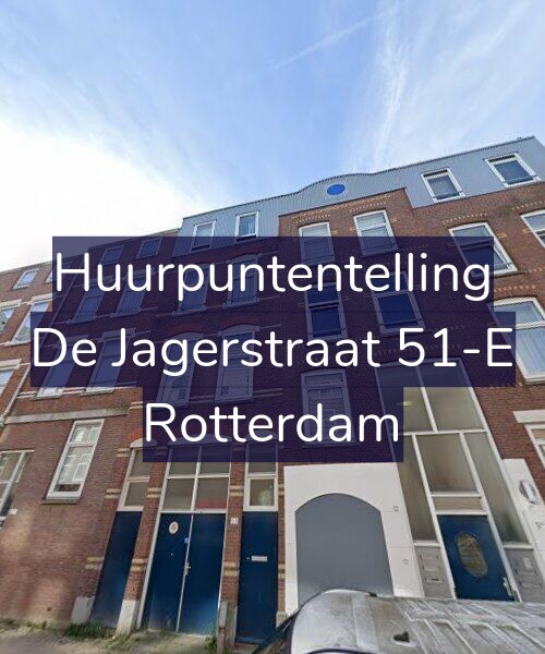 Foto gevel Huurpuntentelling voor De Jagerstraat 51-E, Rotterdam