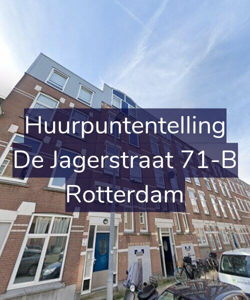 Foto gevel Huurpuntentelling voor De Jagerstraat 71-B, Rotterdam