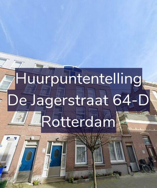 Foto gevel Huurpuntentelling voor De Jagerstraat 64-D, Rotterdam