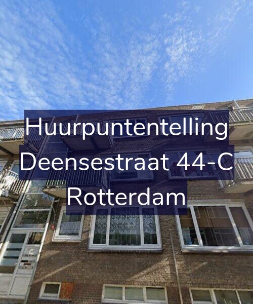 Foto gevel Huurpuntentelling voor Deensestraat 44-C, Rotterdam