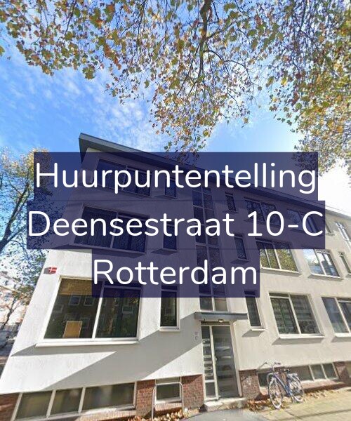 Foto gevel Huurpuntentelling voor Deensestraat 10-C, Rotterdam