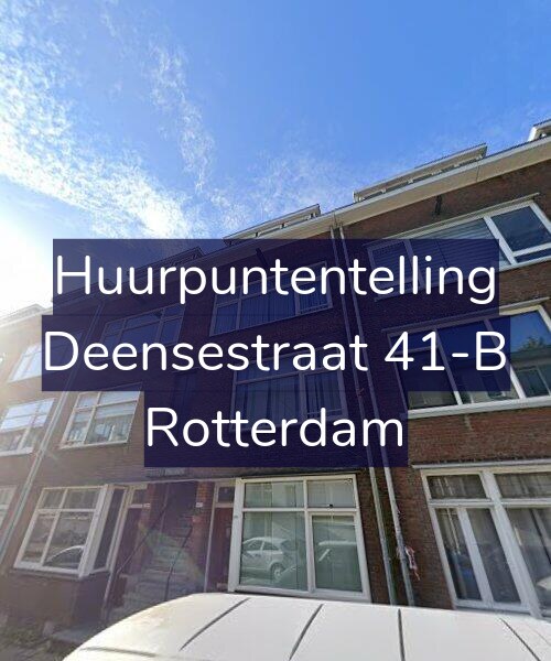 Foto gevel Huurpuntentelling voor Deensestraat 41-B, Rotterdam