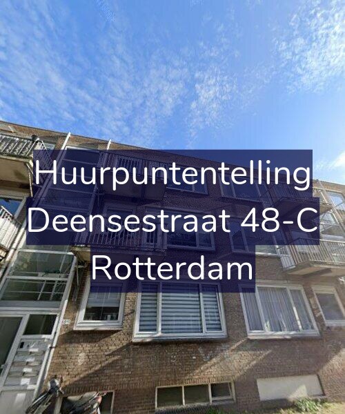 Foto gevel Huurpuntentelling voor Deensestraat 48-C, Rotterdam