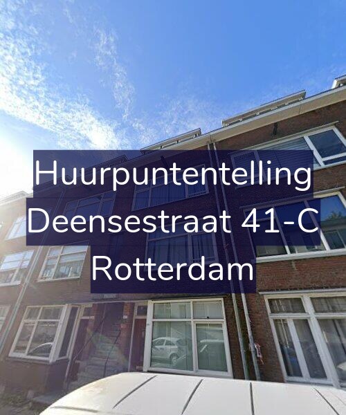 Foto gevel Huurpuntentelling voor Deensestraat 41-C, Rotterdam