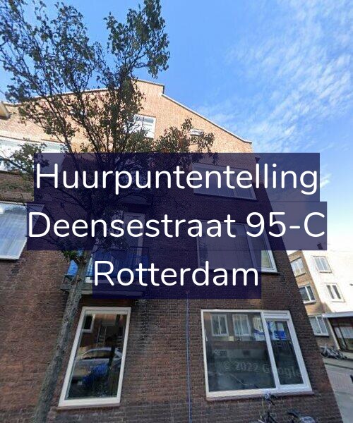 Foto gevel Huurpuntentelling voor Deensestraat 95-C, Rotterdam