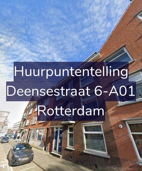 Foto gevel Huurpuntentelling voor Deensestraat 6-A01, Rotterdam