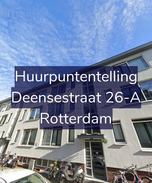 Foto gevel Huurpuntentelling voor Deensestraat 26-A, Rotterdam