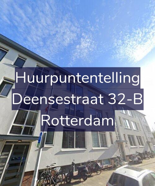 Foto gevel Huurpuntentelling voor Deensestraat 32-B, Rotterdam