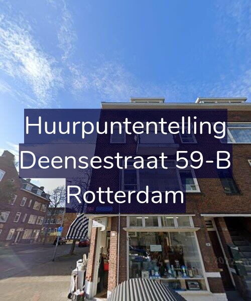 Foto gevel Huurpuntentelling voor Deensestraat 59-B, Rotterdam