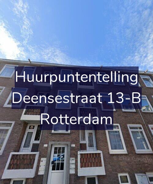 Foto gevel Huurpuntentelling voor Deensestraat 13-B, Rotterdam