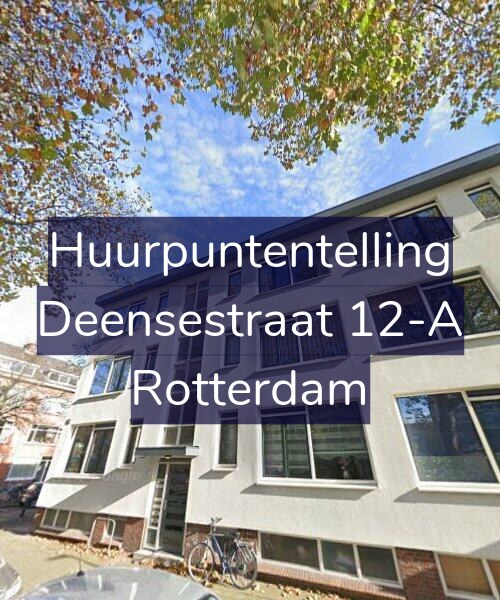 Foto gevel Huurpuntentelling voor Deensestraat 12-A, Rotterdam