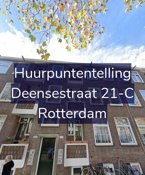 Foto gevel Huurpuntentelling voor Deensestraat 21-C, Rotterdam