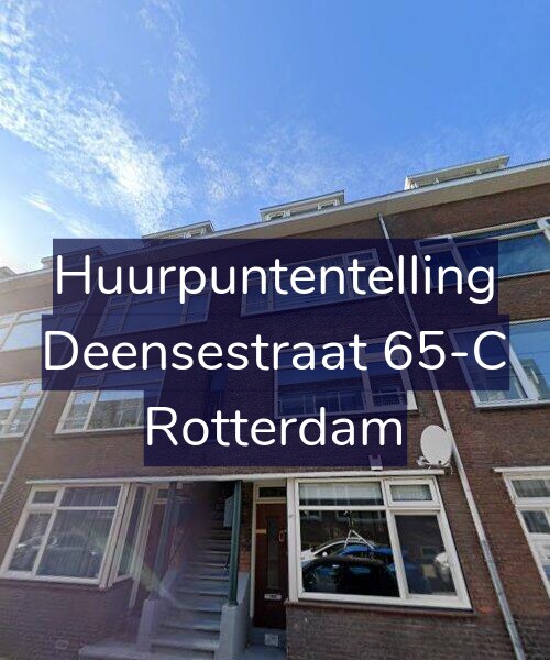 Foto gevel Huurpuntentelling voor Deensestraat 65-C, Rotterdam