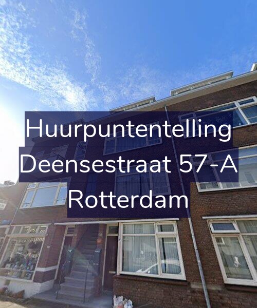 Foto gevel Huurpuntentelling voor Deensestraat 57-A, Rotterdam