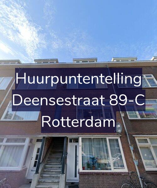 Foto gevel Huurpuntentelling voor Deensestraat 89-C, Rotterdam